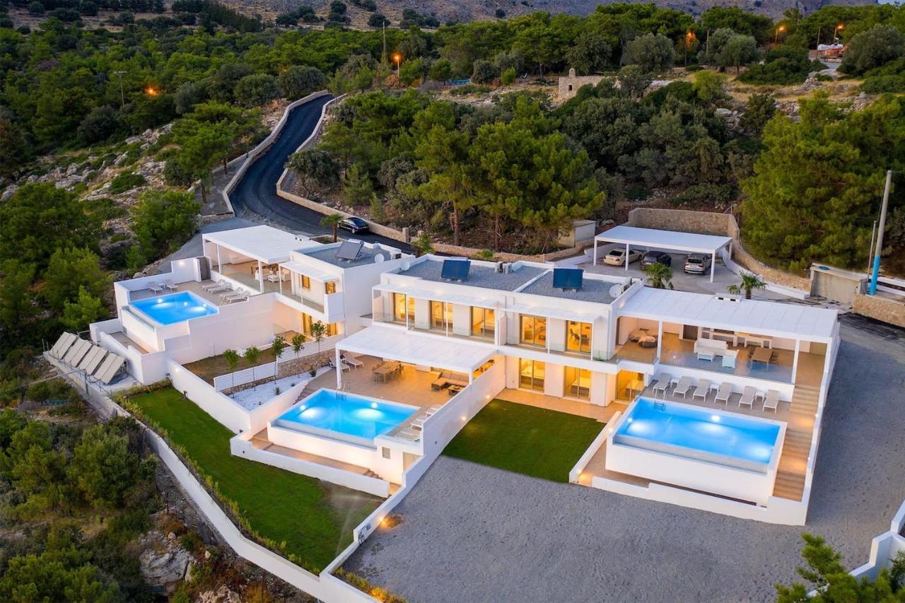 Villa Allegra With Pool In Pefkos, Lindos Area Pefki  Exterior photo